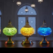 luxurious  artistic masterpieces, lampshades, antique lamps, wall sconces