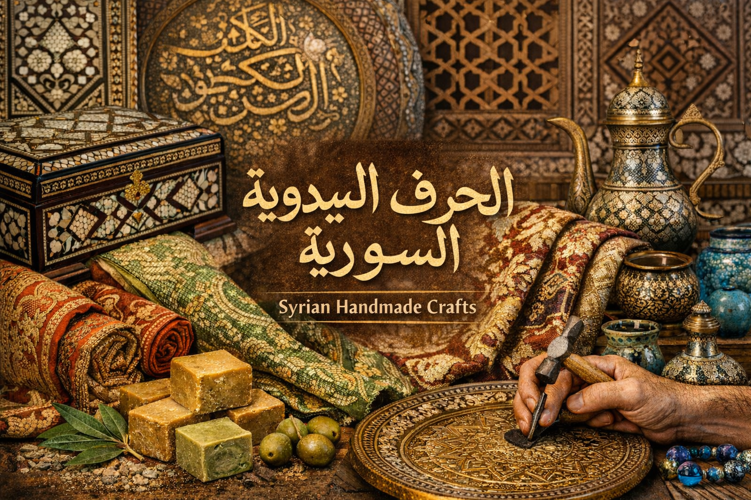 الحرف اليدوية السورية: تراث حيّ من التاريخ والهوية والفن - Featured Image